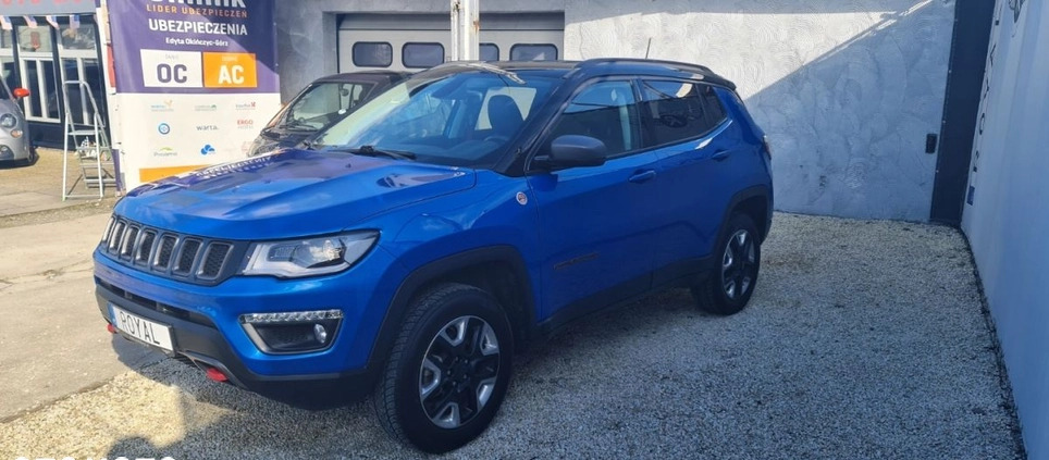 Jeep Compass cena 78900 przebieg: 99500, rok produkcji 2018 z Kępno małe 562